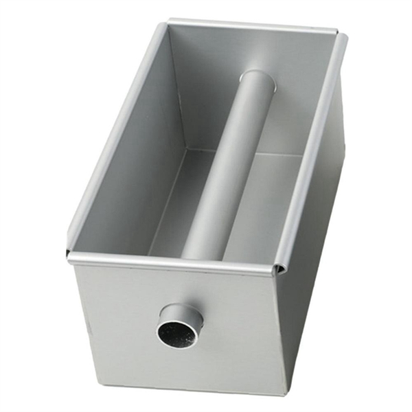 Long Cake Baking Pan Non-Stick Flowing Heart Cake Mold Aluminium Alloy Squa