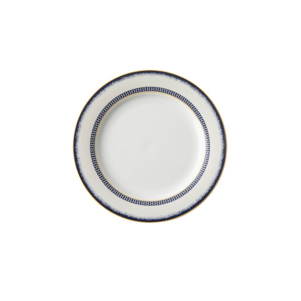Blue Check Side Plate Set of 4