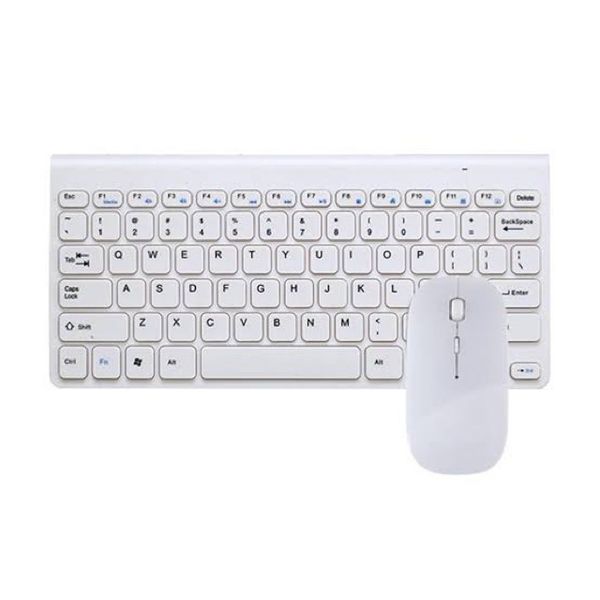 Wireless Keyboard Small Stylish Mouse Set Mini Keyboard