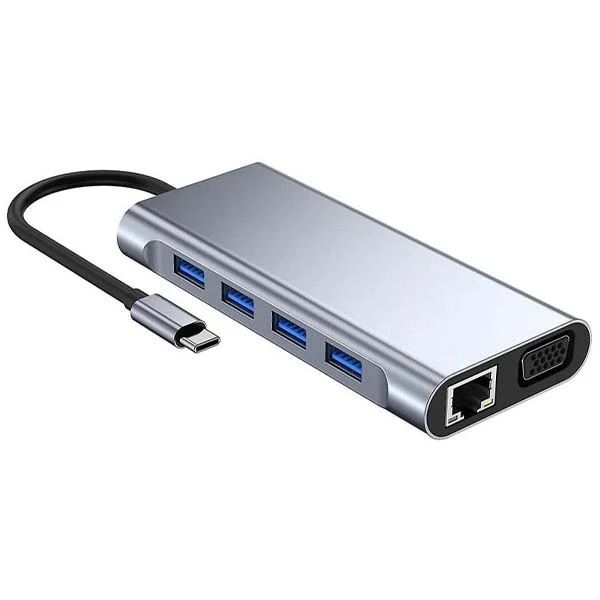 Type-C 11 in 1 Multifunctional Hub Adapter PB