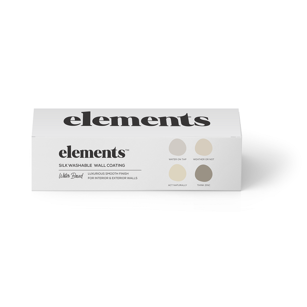 Elements Washable Silk - Box of 4 luxurious color samples