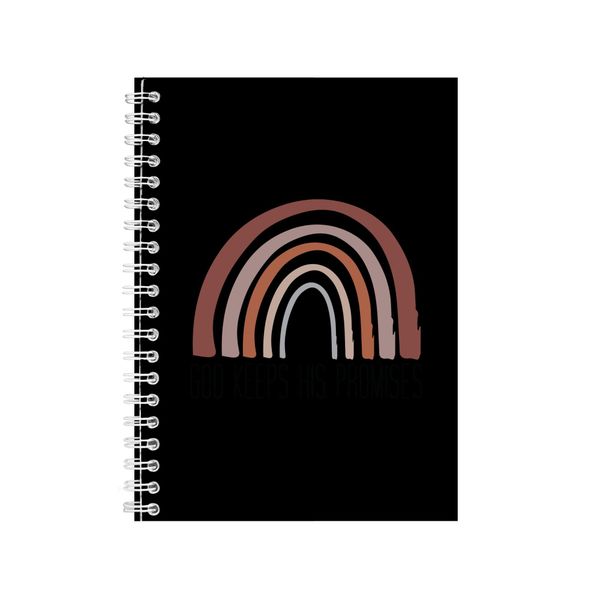 God Keeps His Promises Notebook Christian Gift Idea A4 Notepad 123