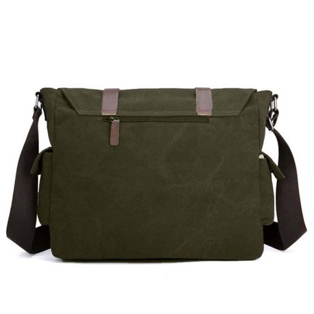 Vintage military 2024 canvas messenger bag