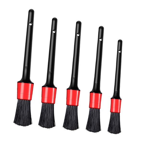 Car Interior Cleaning Brush 5PCS Soft Bristle Detailing Tool