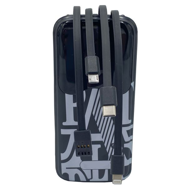 40000mAh 4 In 1 Fast Charging Power Bank With Built In Flash Light