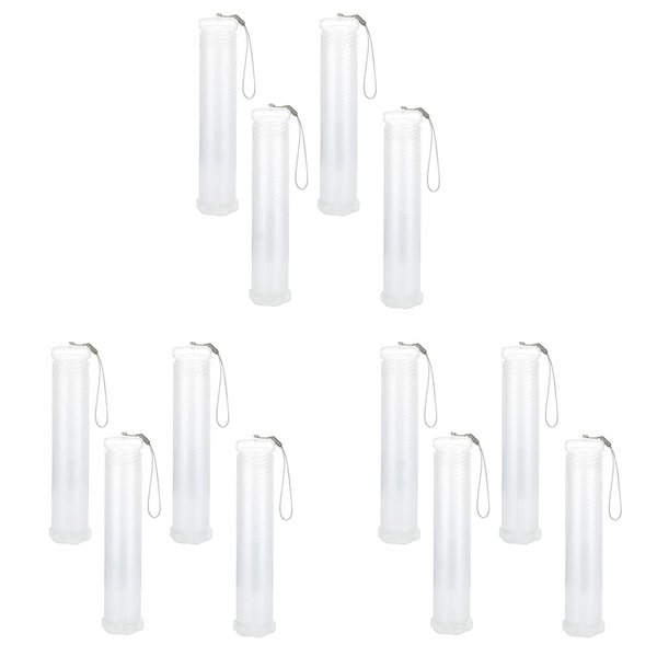 4 Pack Extendable Plastic Paint Brush Case