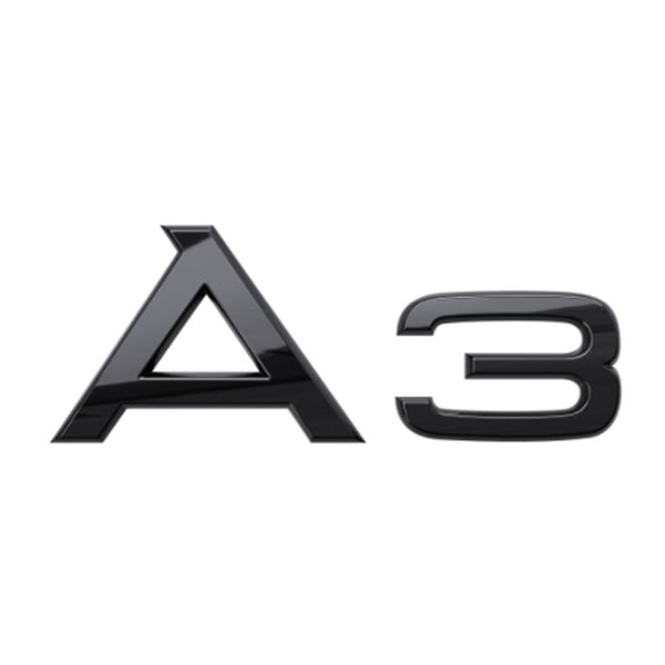 SH-AD-A3 Audi A3 3D Logo -