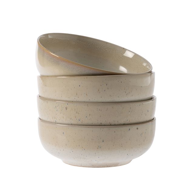 George &amp; Mason - Petra Bowl 4pk - Cream