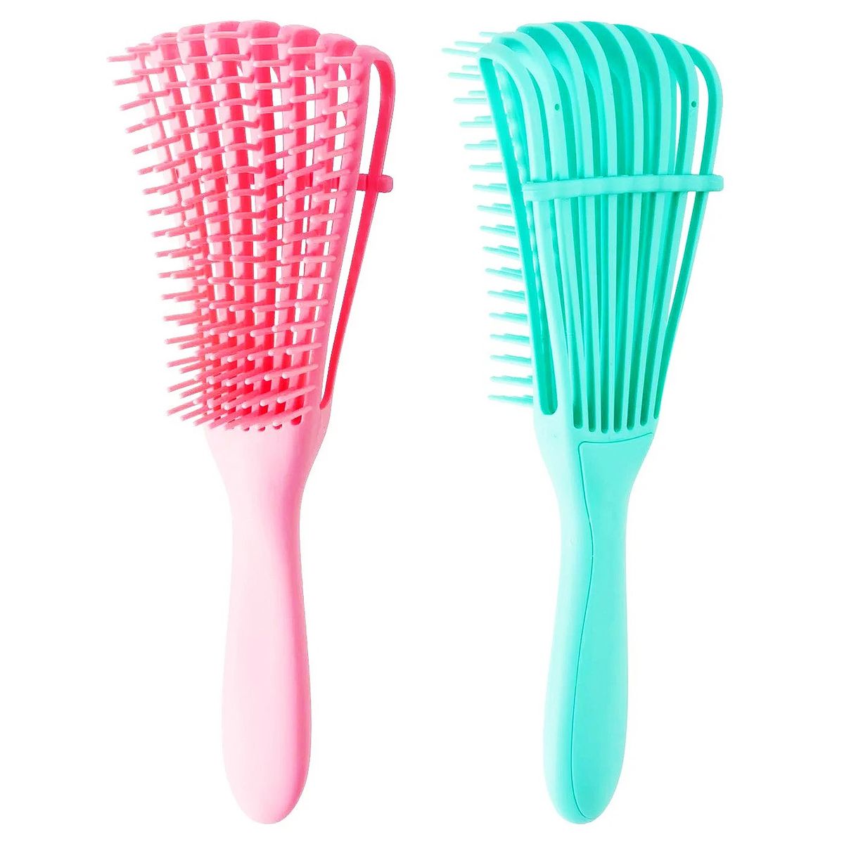 Set of 2 Detangling Hair Brushes Hair Comb- Massage/Wet / Dry All in ...