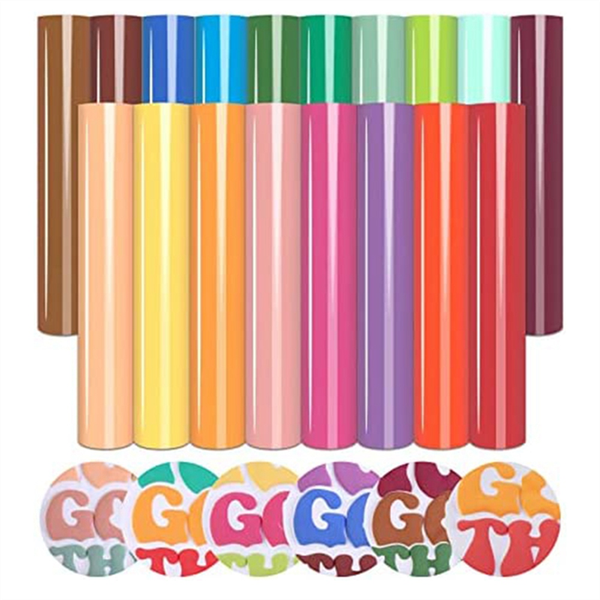 Puff Vinyl Heat Transfer - 18 Sheets