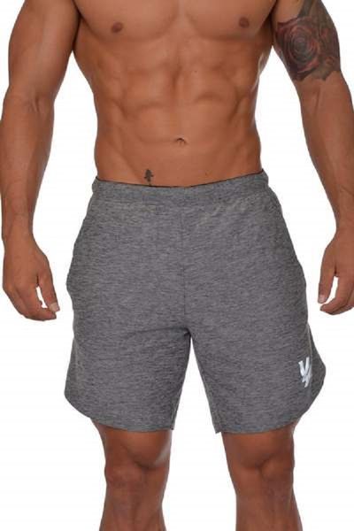Ultrasoft Polyester Running/Training Short (Heather Blue)