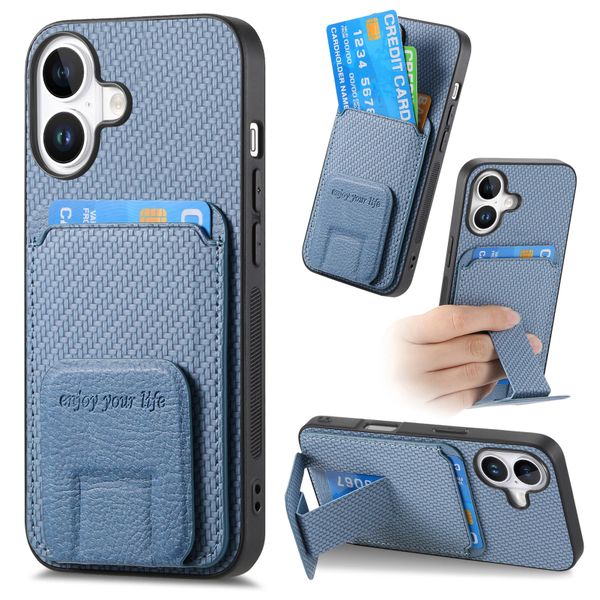 Card Holder Stand Case Compatible With iPhone 16 Pro Max Cover