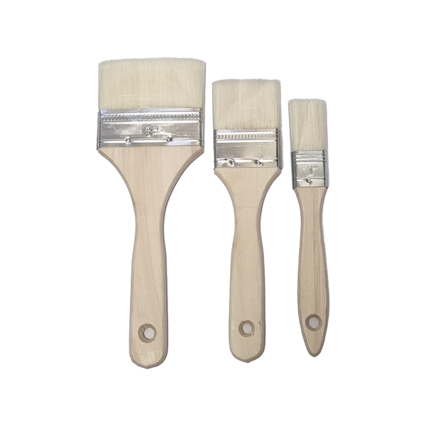 Wooden Basting Brush - Set of 3
