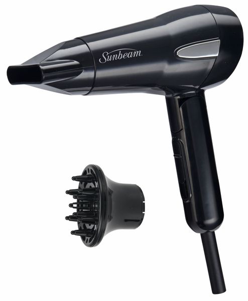 Sunbeam Travel Hair Dryer Model Number STHD-1200 with DC Motor.