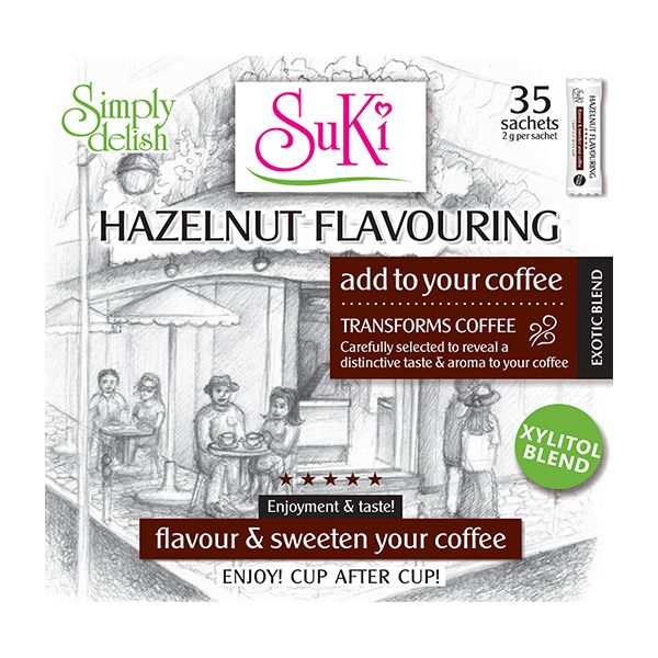 Simply Delish - SuKi - Hazelnut - Sweetener - Sachets - 2 Pack