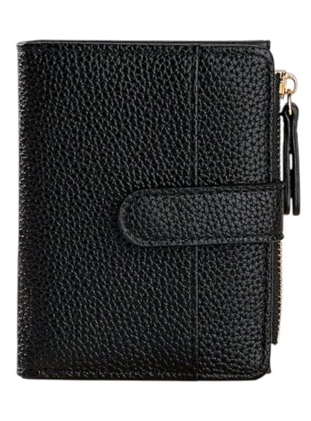 Litchi Textured Ladies Bi-Fold Wallet