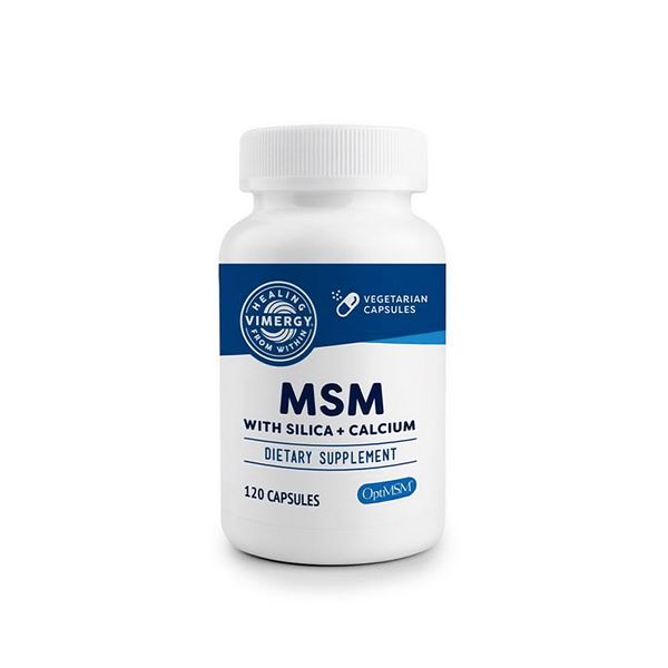 MSM With Silivcia + Calcium - 120 Capsules
