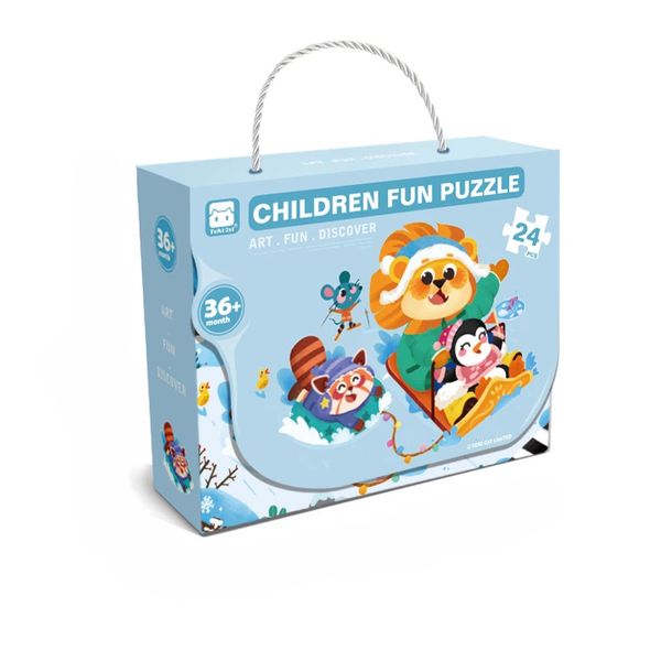Kids' Carry-Along Puzzle Set