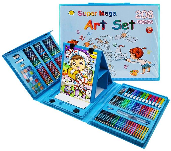208 Piece Art Set Organiser