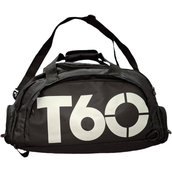 T60 Sports Duffel Bag with Shoe Compartment