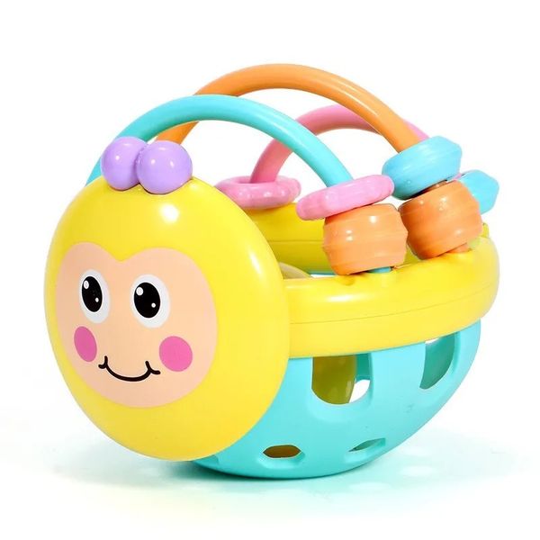 Bee Shape Soft Baby Rattle: Engaging, Safe and Portable