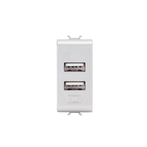 Port Charger Module 5Vdc 2.1A Titanium image