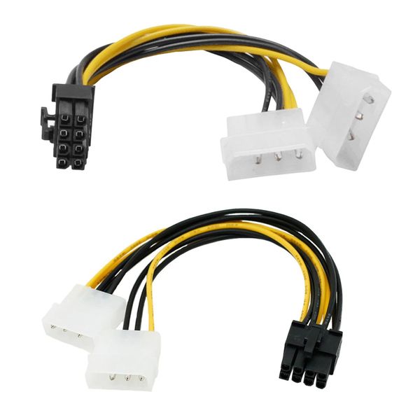 Boo Dual Molex 3 pin to PCI-e 8 pin