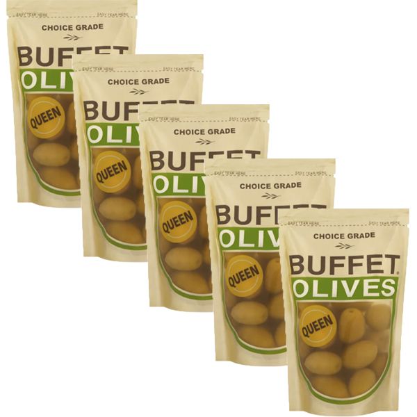 Buffet Queen Olives Sachet - 5 x 200g