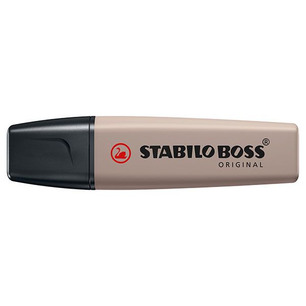 STABILO BOSS Original Nature Colours Highlighter Box of 10- Warm Grey