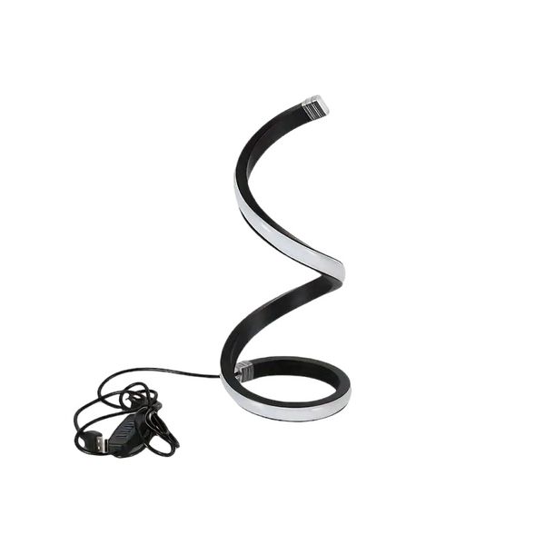 Dimmable Spiral LED Table Lamp