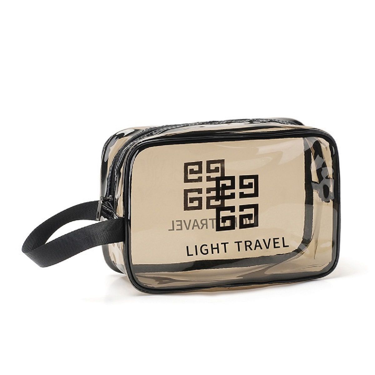 Leak-Proof Travel Toiletry Organizer,Transparent PVC Travel Organizer