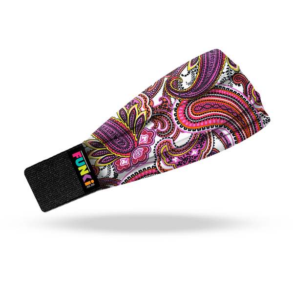FUNki Purple Paisley Adult Headband