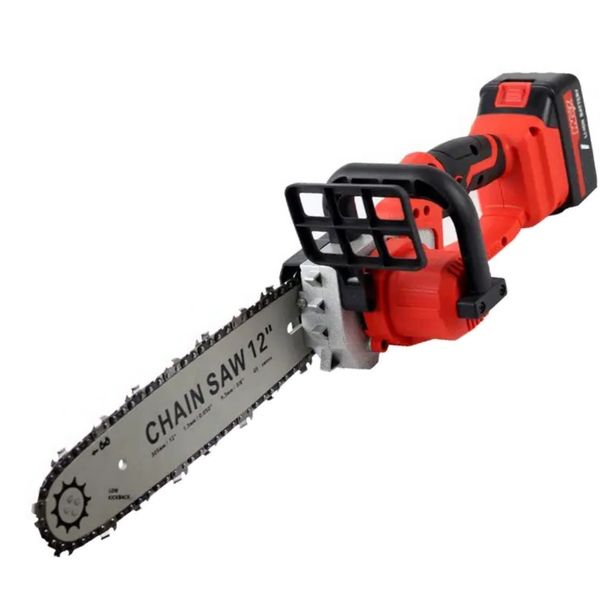 12 inch Chain Saw - Cordless - 48V Lithium Battery - Rechargeable