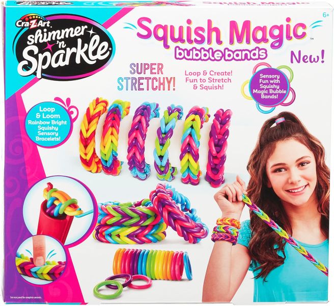 Shimmer &amp; Sparkle Squish Magic Bubble Bands