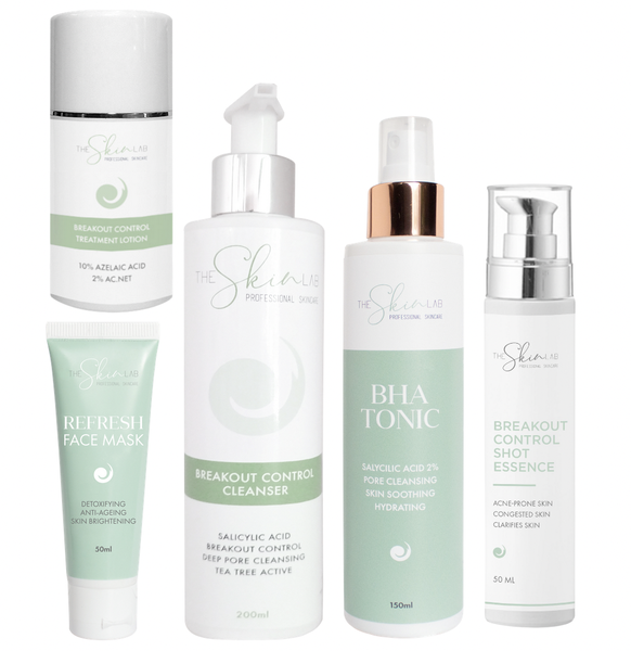 Acne-Prone Skin, Breakout Control, Congested Skin, Skin Brightening Kit