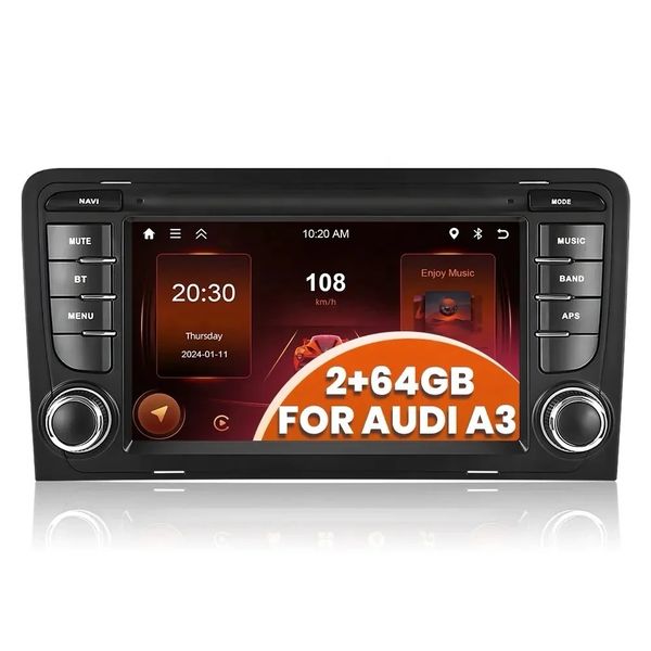 2GB+64GB Android GPS CarPlay Radio Suitable for Audi A3