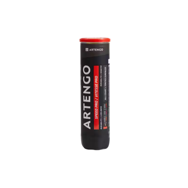 Artengo Tennis Ball tb930 Speed 4-Pack - Yellow