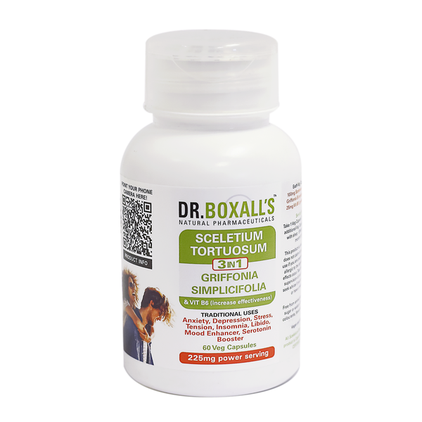 Dr Boxall's - Sceletium Griffonia (5Htp) and Vitamin B6 3 In 1 - 60's