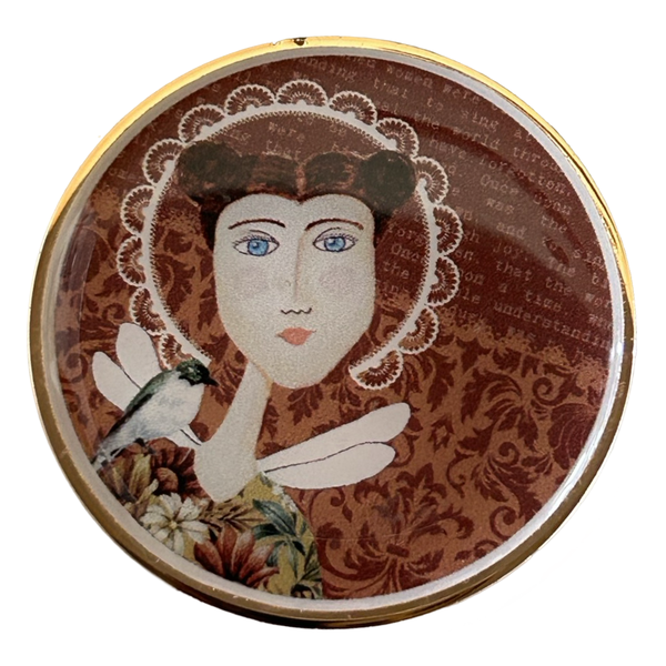 Vanilla Lip Balm with Mirror - Fairy