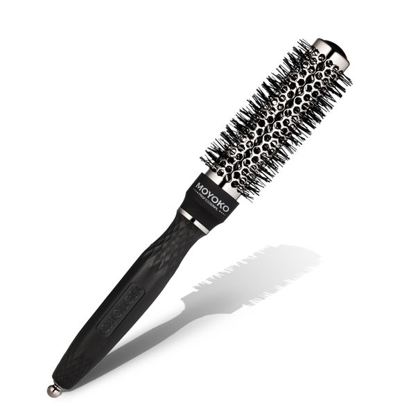 Moyoko Professional Silver Arch Heat-Resistant Round Brush 25mm