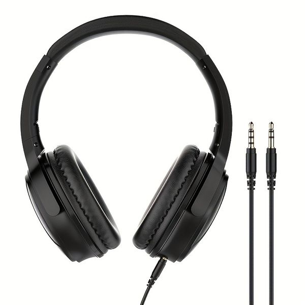 3.5mm Wired Gaming Headset-No Microphone-for PC,Laptops, Tablets-1 Piece