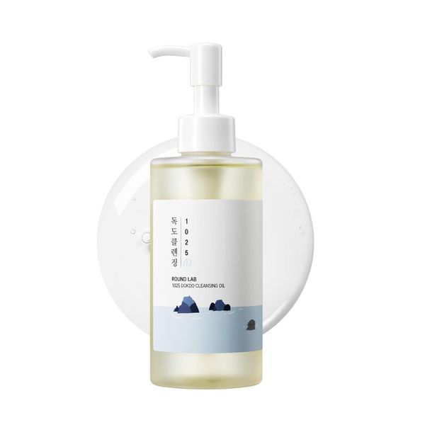 ROUND LAB 1025 Dokdo Cleansing Oil 200ml Lightweight Oil Cleanser for Face,