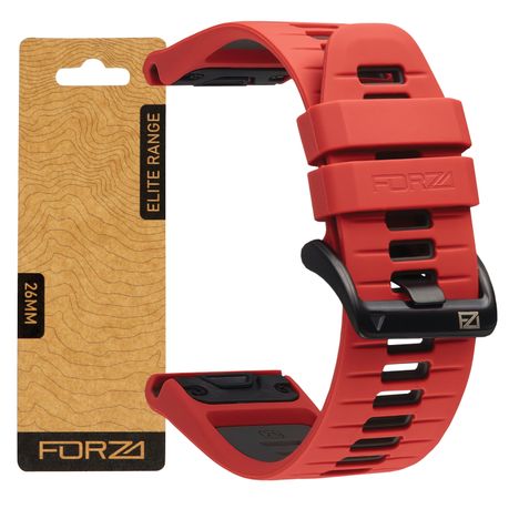 FORZA 26mm EasyFit Two-Tone Strap Compatible with Fenix 8 (51mm)/7X/6X/5X Image