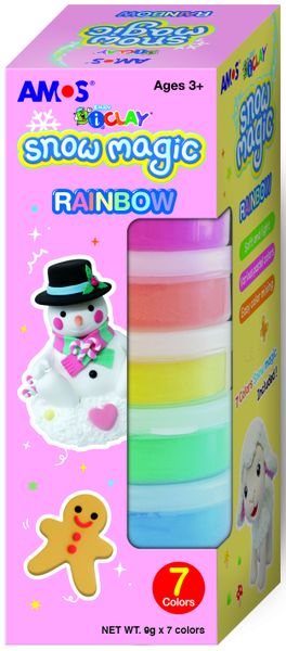 Amos Iclay Snow Magic Rainbow 7 Colours