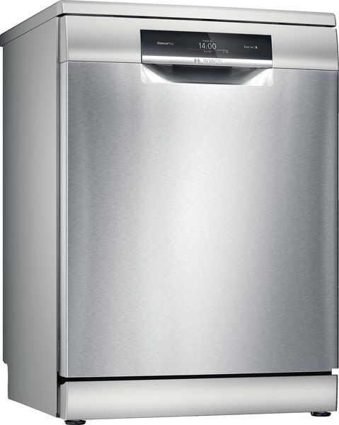 Bosch Series 8 - 14 Place Freestanding Dishwasher A+++ Silver Inox