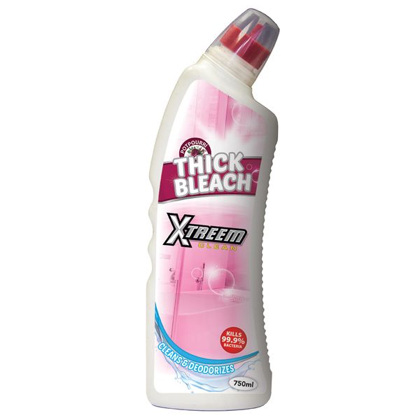 Xtreem Thick Bleach 750ml - Potpourri Fragrance