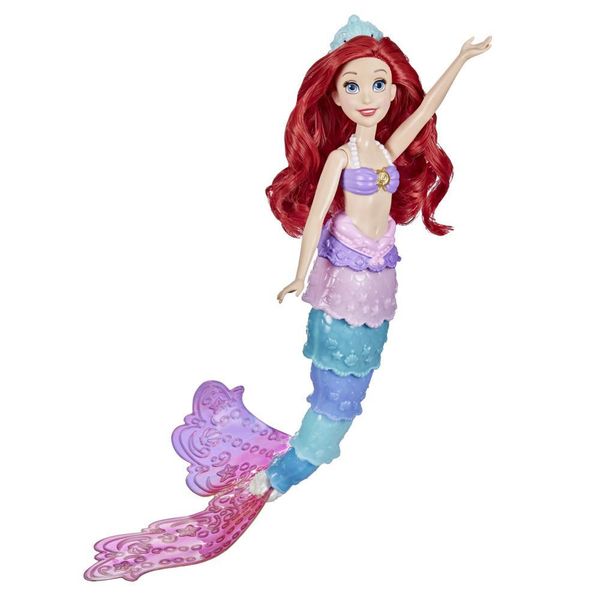 Disney Princess Rainbow Reveal Ariel Color Change Doll 77611