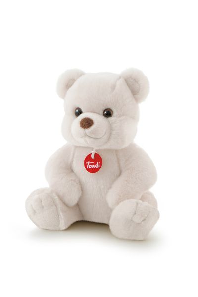 Trudi Classic Bear White Tolomeo Plush- 27cm