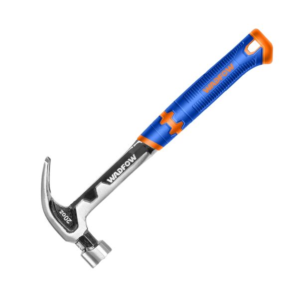 Wadfow - All-Steel Drop-Forged Claw Hammer 560g (Anti-Shock Handle)