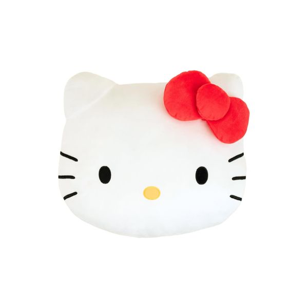 Cute Fluffy Hello Kitty Soft Plush Pillow Cushion For Sofa, Bed And Car